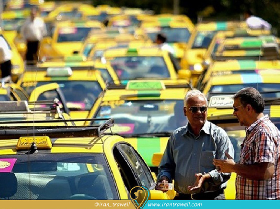 پرداخت هزینه تاکسی در ایران