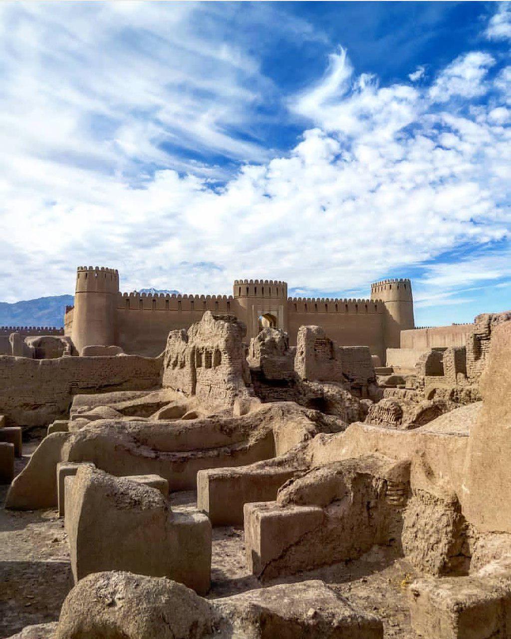 ارگ راین | دومین بنای خشتی بزرگ جهان در کرمان - ایران تراول