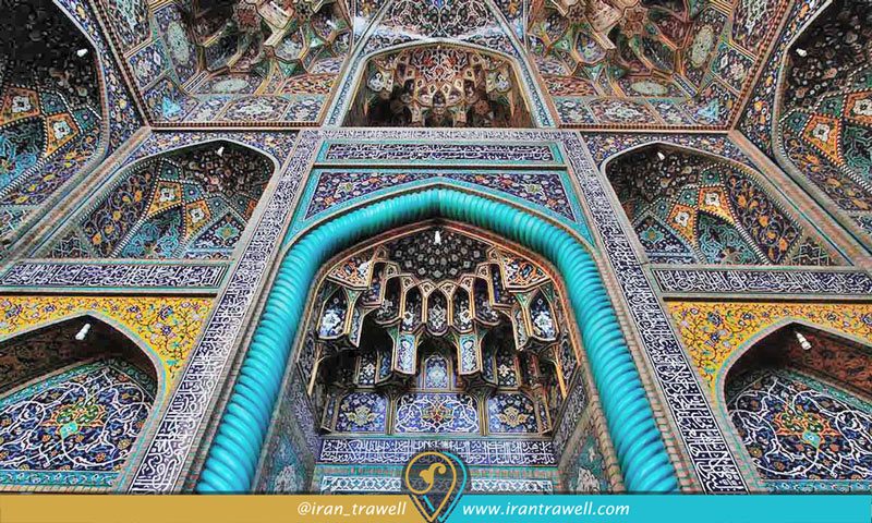 تزئینات مسجد گوهرشاد مشهد
